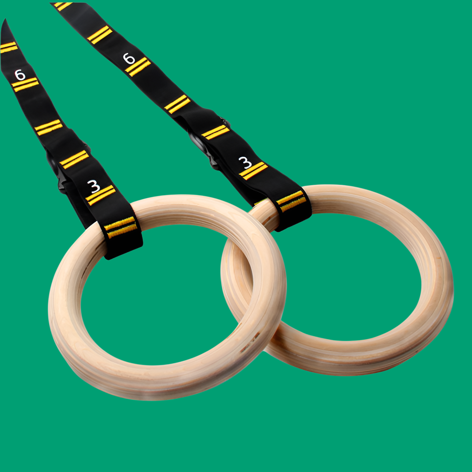 Indoor gymnastics fitness pull-up rings sports rings birch rings set home sports rings