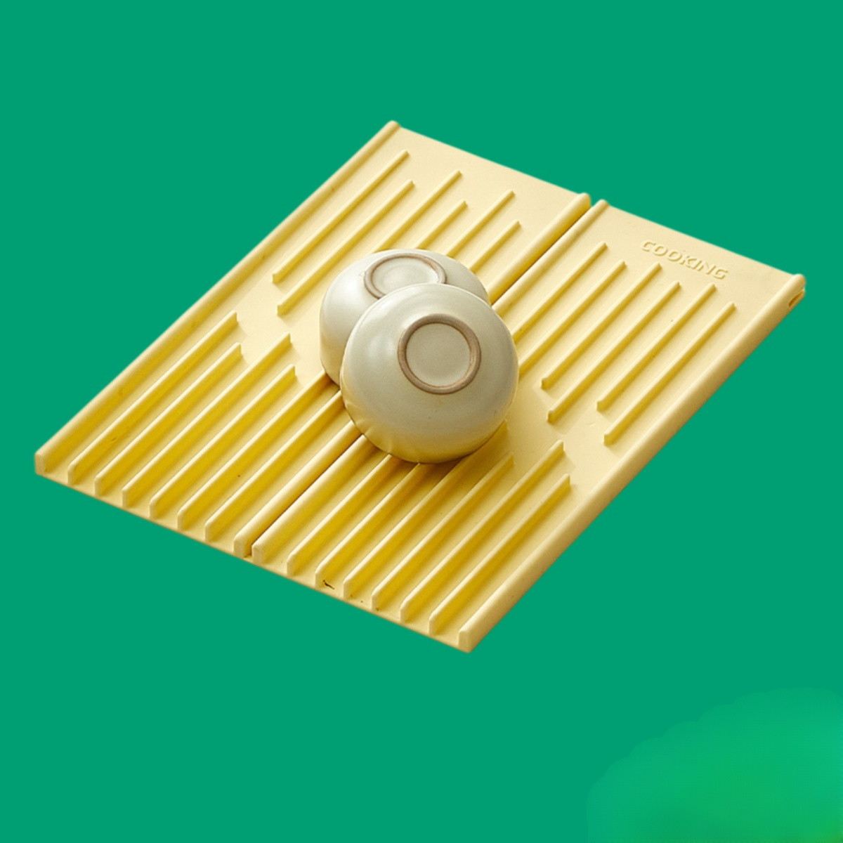 Silicone material draining heat insulation antiscald Placemats table mat Thickening Heatresistant Co