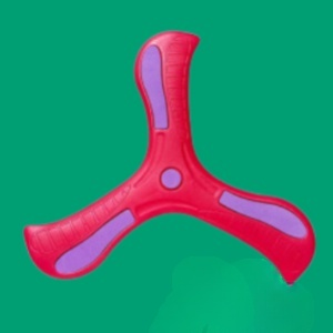 Outdoor Toys Frisbee Three Leaf Design Outdoor Eva Material