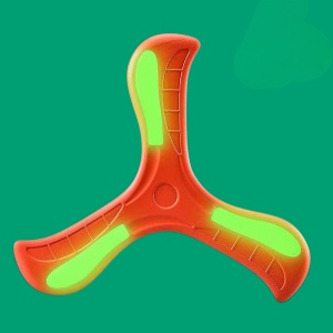 Outdoor Toys Frisbee Three Leaf Design Outdoor Eva Material