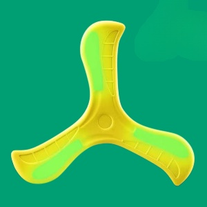 Outdoor Toys Frisbee Three Leaf Design Outdoor Eva Material