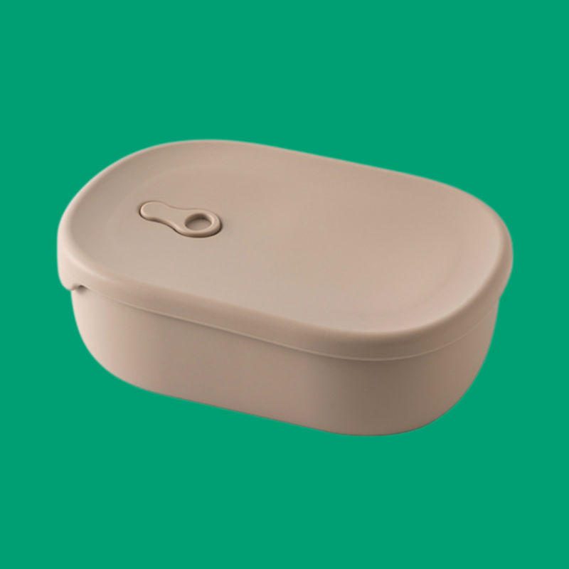 Foodgrade silicone lunch boxes compartmentalized microwaveheatable organizer