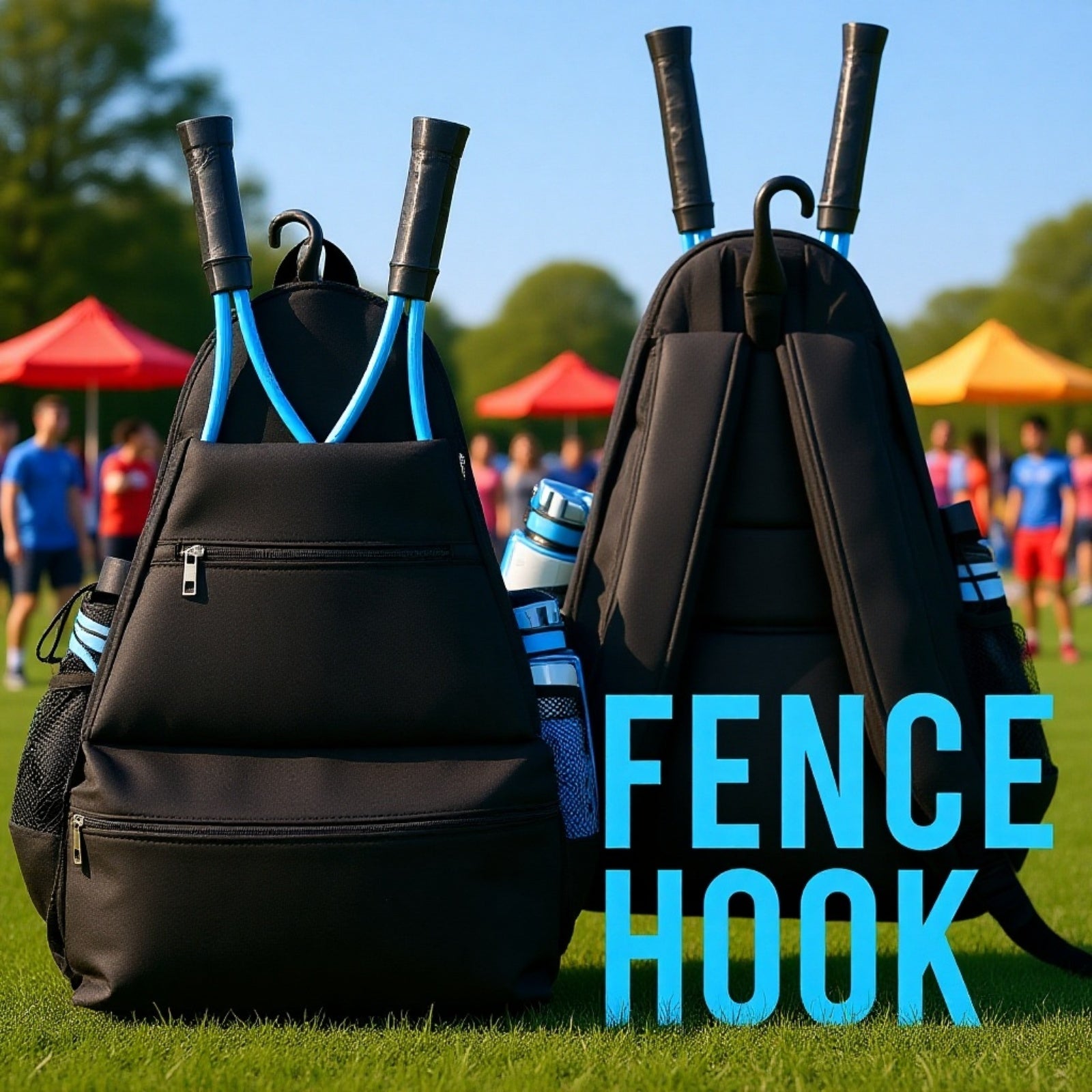 Cross-border spot tennis racket storage bag outdoor badminton bag dedicated shoe compartment pickleb