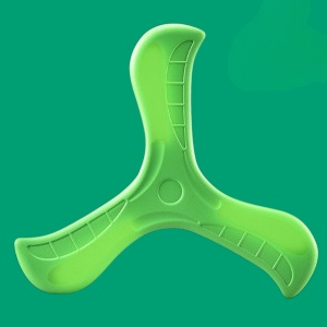 Outdoor Toys Frisbee Three Leaf Design Outdoor Eva Material